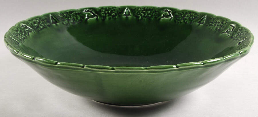 MLJ25 12" Round Serving Bowl by Maioliche Jessica-1