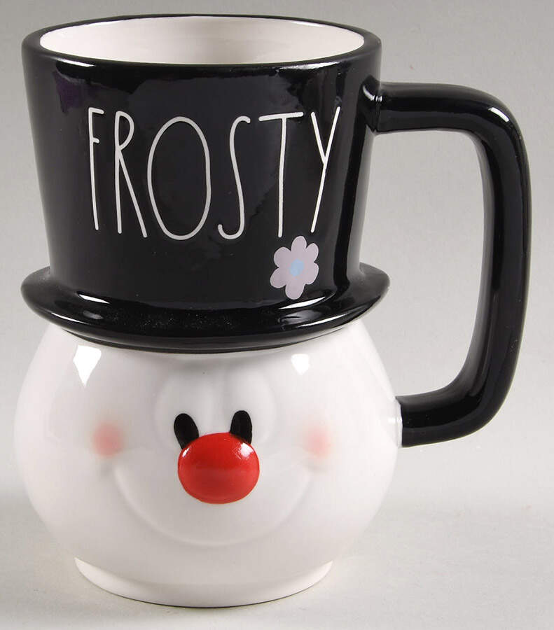 Frosty the Snowman Figural Mug by Magenta-1