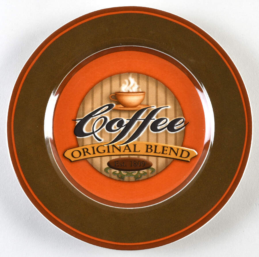 Coffee Signs Salad Plate by Mikasa-1