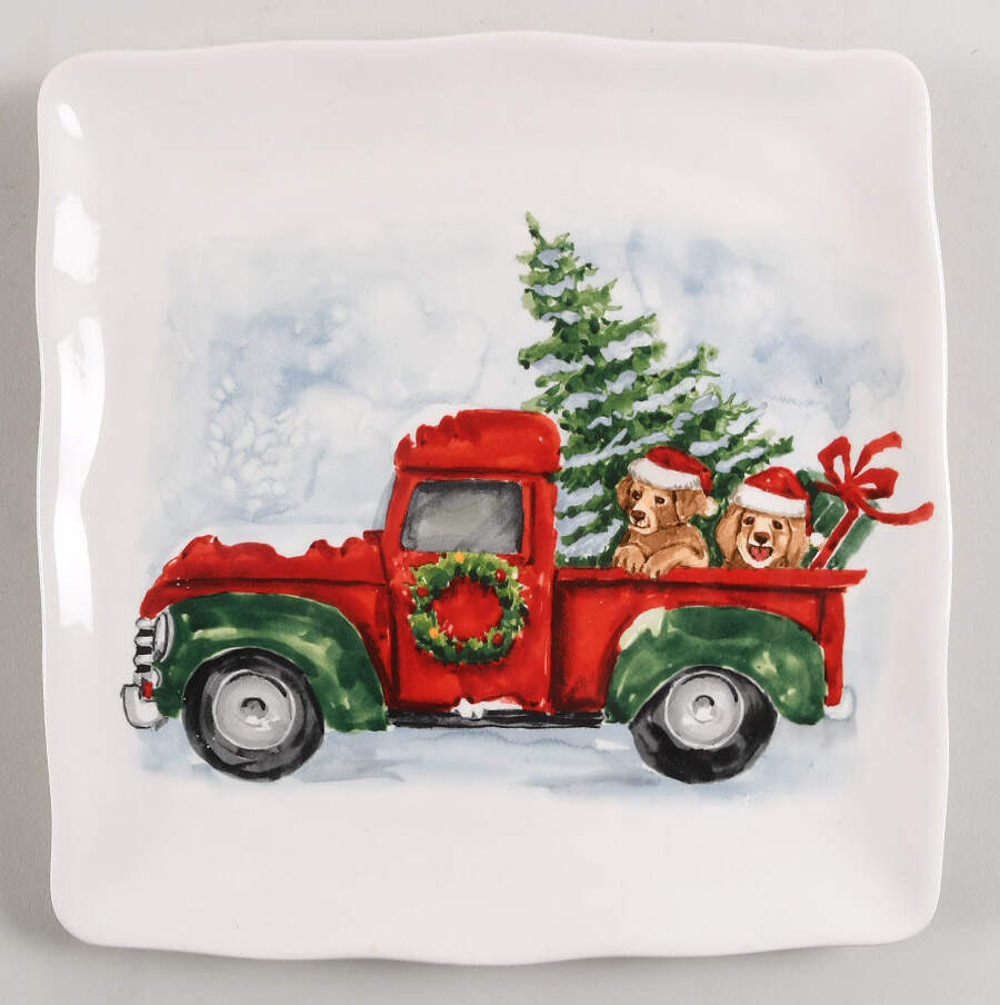 MXE77 Square Salad Plate by Maxcera Corp-1