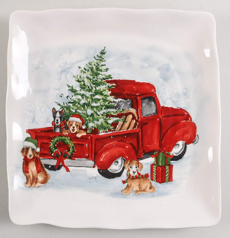 MXE77 Square Dinner Plate by Maxcera Corp-1