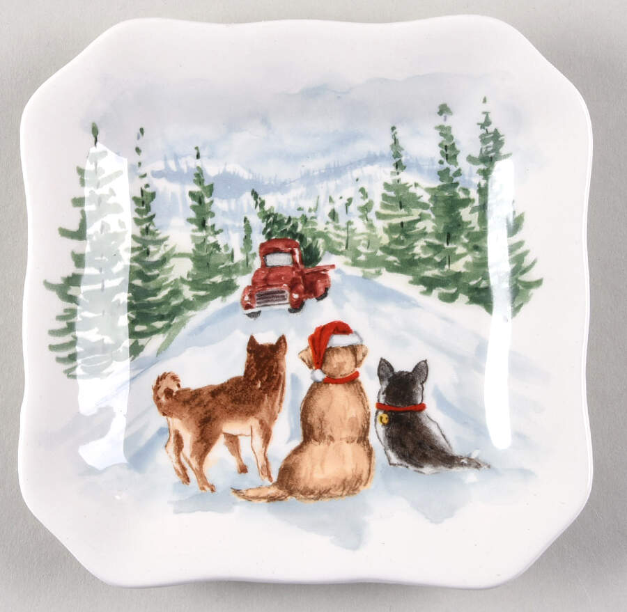 MXE77 Square Appetizer Plate by Maxcera Corp-1