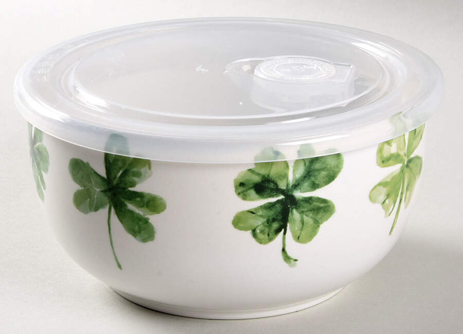MXE82 26 Oz Round Plastic Microwave Bowl & Vented Lid by Maxcera Corp-1