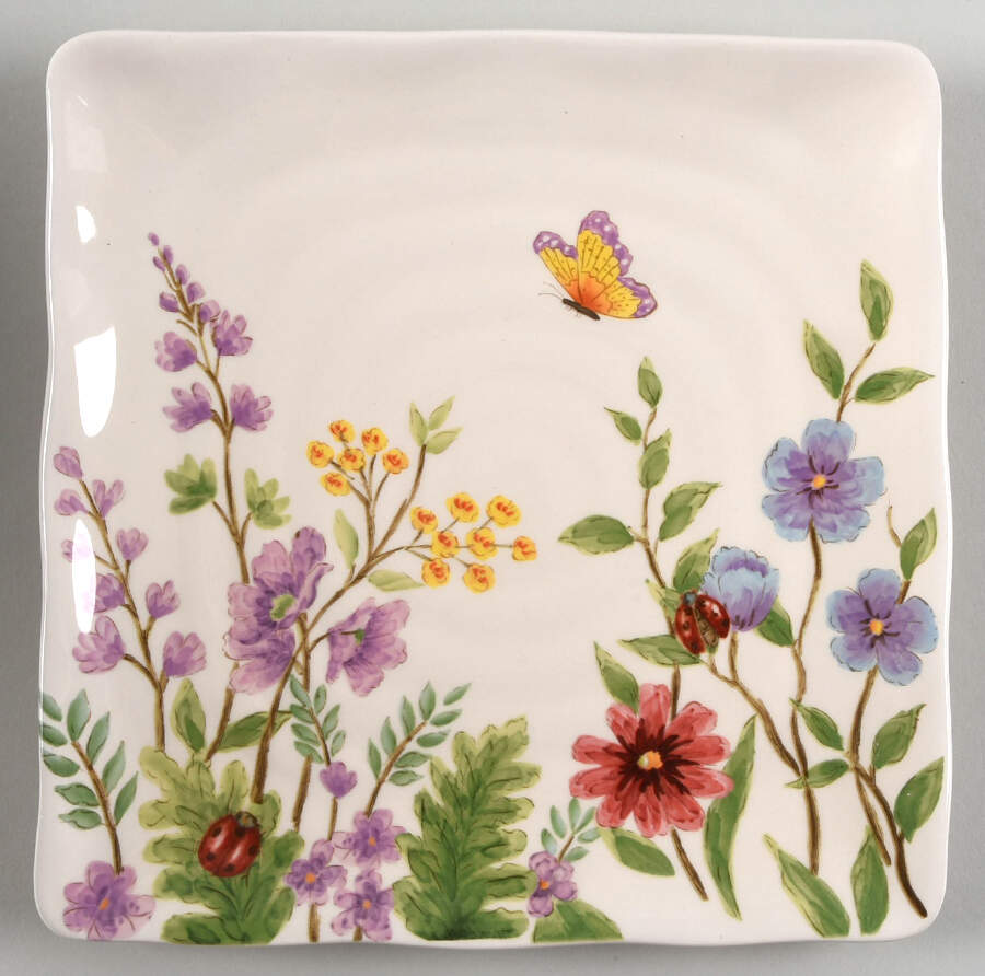 MXE83 Square Salad Plate by Maxcera Corp-1