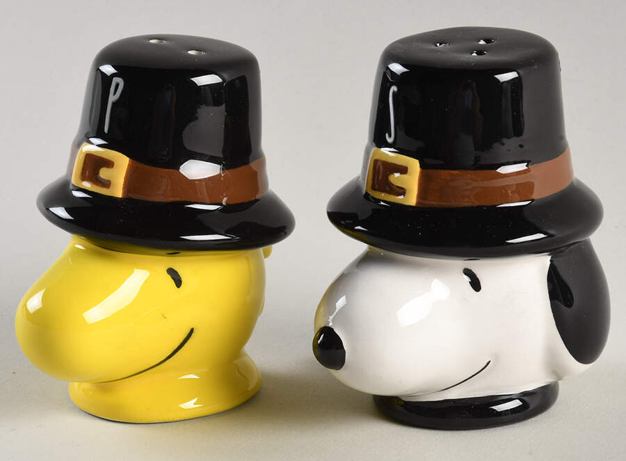 Peanuts Figural Salt & Pepper Set by Magenta-1