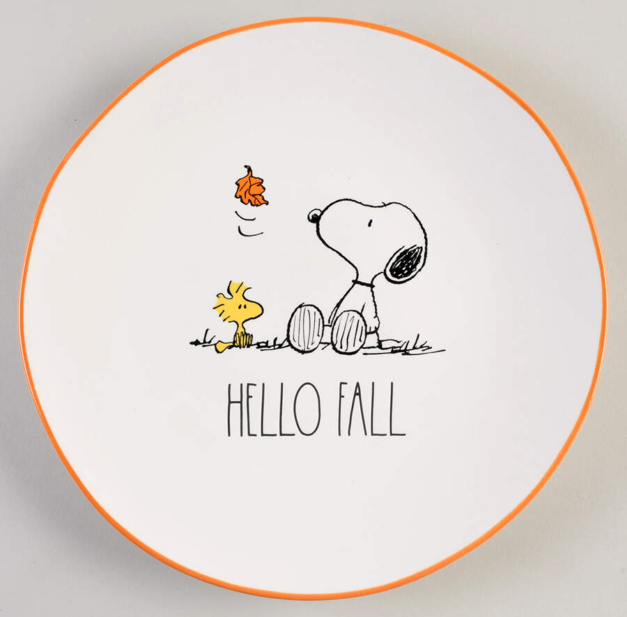 Peanuts Dinner Plate by Magenta-1