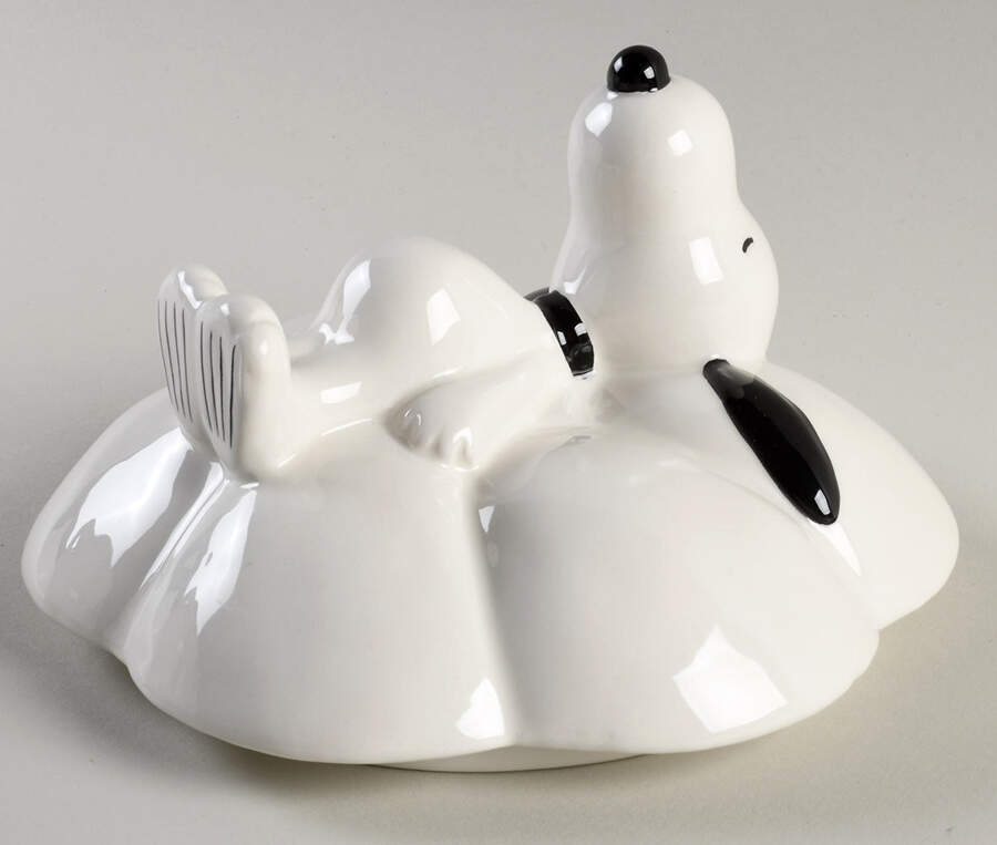 Peanuts Lid for Figural Cookie Jar by Magenta-1