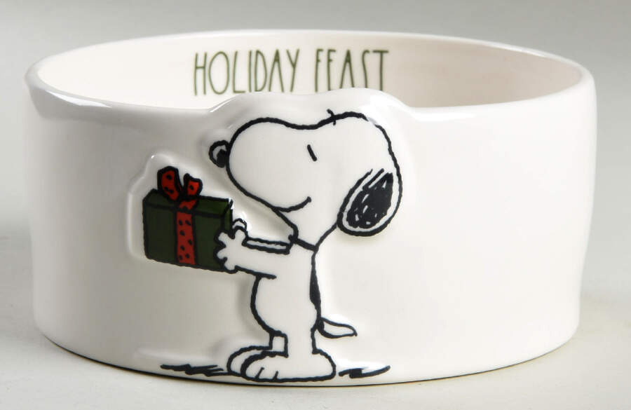 Peanuts Pet Bowl by Magenta-1