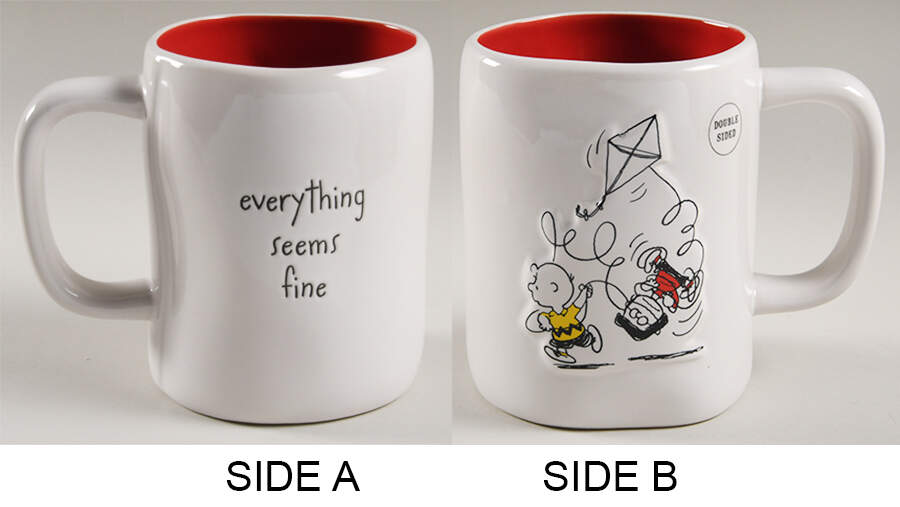 Peanuts Mug by Magenta-1