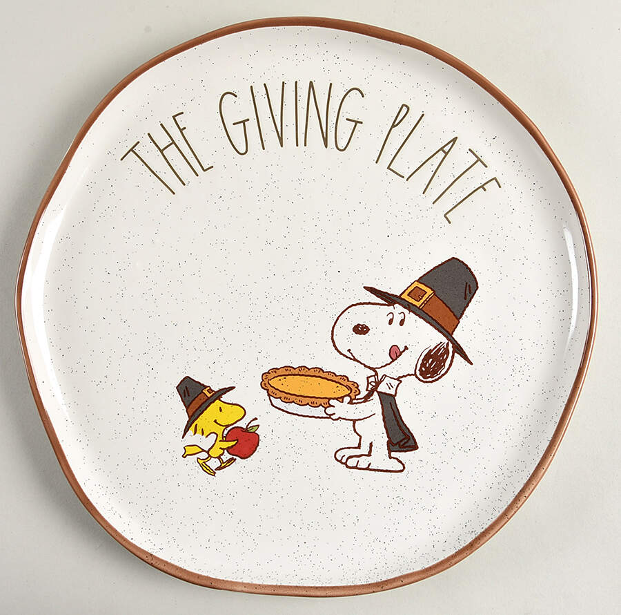 Peanuts Giving Plate by Magenta-1