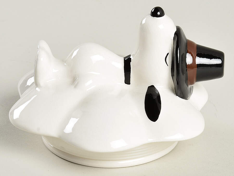 Peanuts Lid for Figural Cookie Jar by Magenta-1