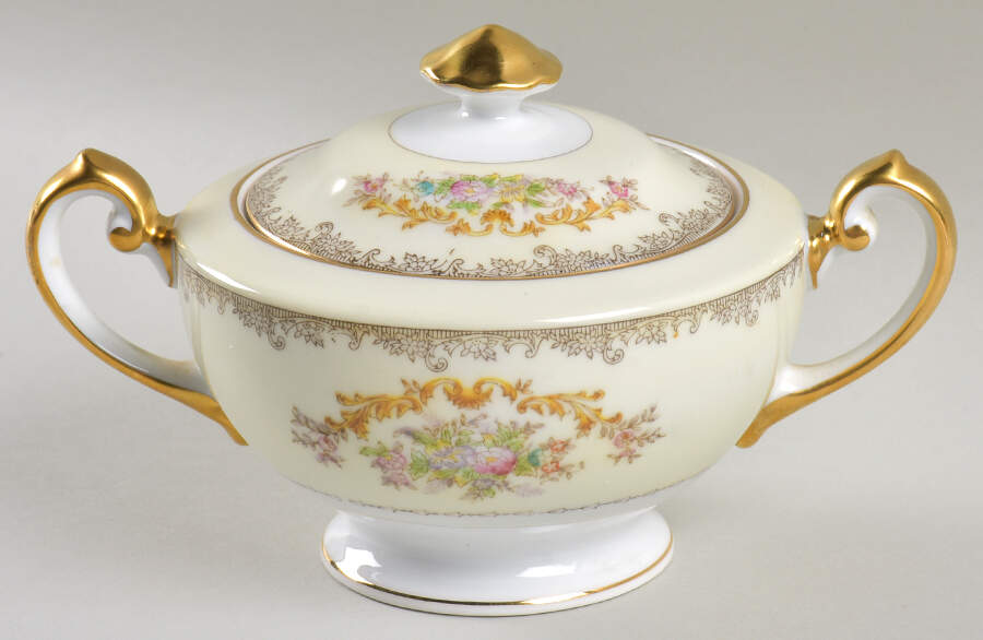 MEI1331 Sugar Bowl & Lid by Meito-1