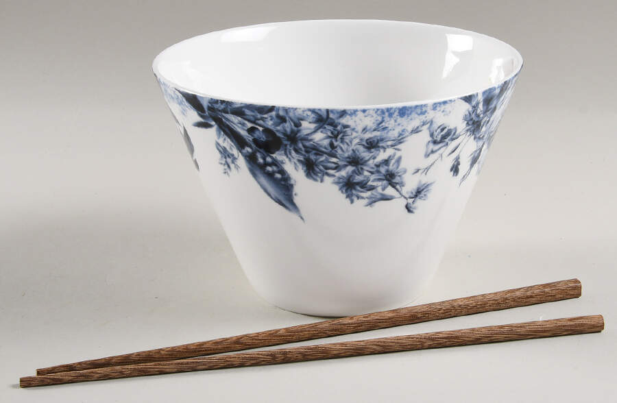 Pippa Noodle Bowl & Chopsticks Set by Mikasa-1