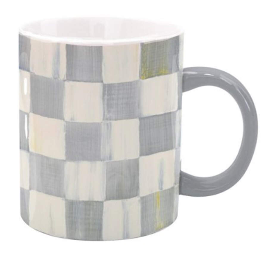 Sterling Check Mug by MacKenzie-Childs-1