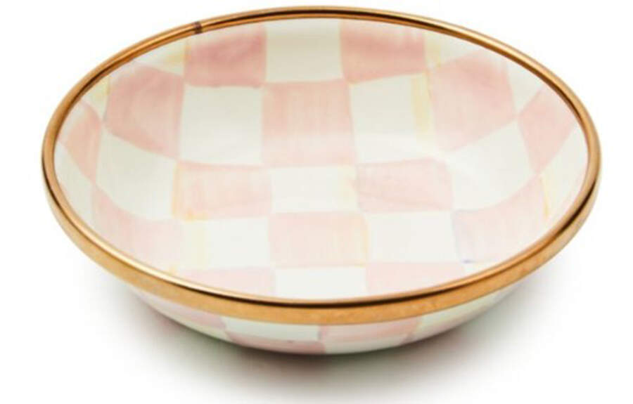 Rosy Check (Enamelware) Individual Dip Dish by MacKenzie-Childs-1