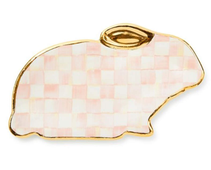 Rosy Check Bunny Dish by MacKenzie-Childs-1
