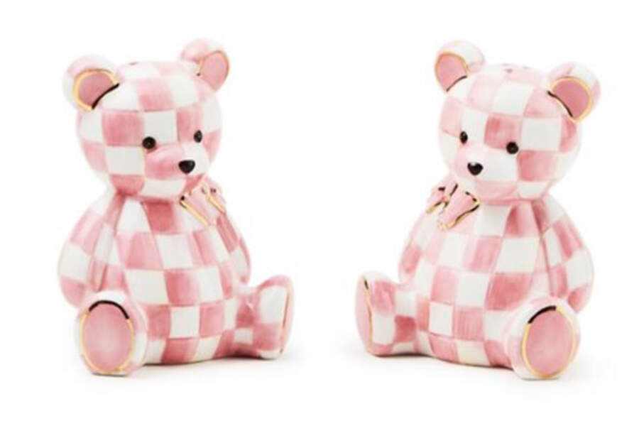 Rosy Check Figural Salt & Pepper Set by MacKenzie-Childs-1