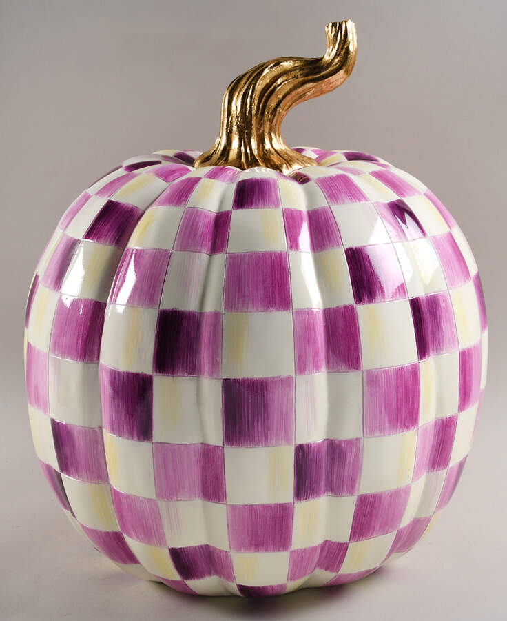 Seasonal Home Decor Large Decorative Pumpkin by MacKenzie-Childs-1