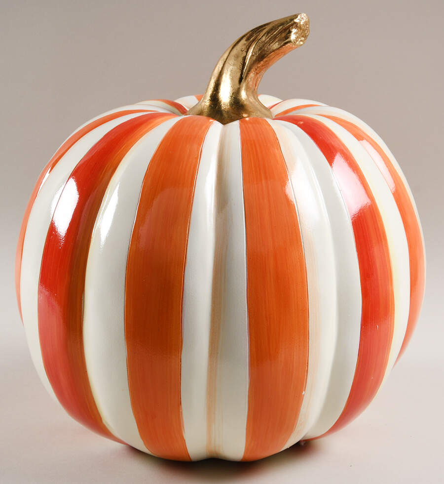 Seasonal Home Decor Medium Decorative Pumpkin by MacKenzie-Childs-1