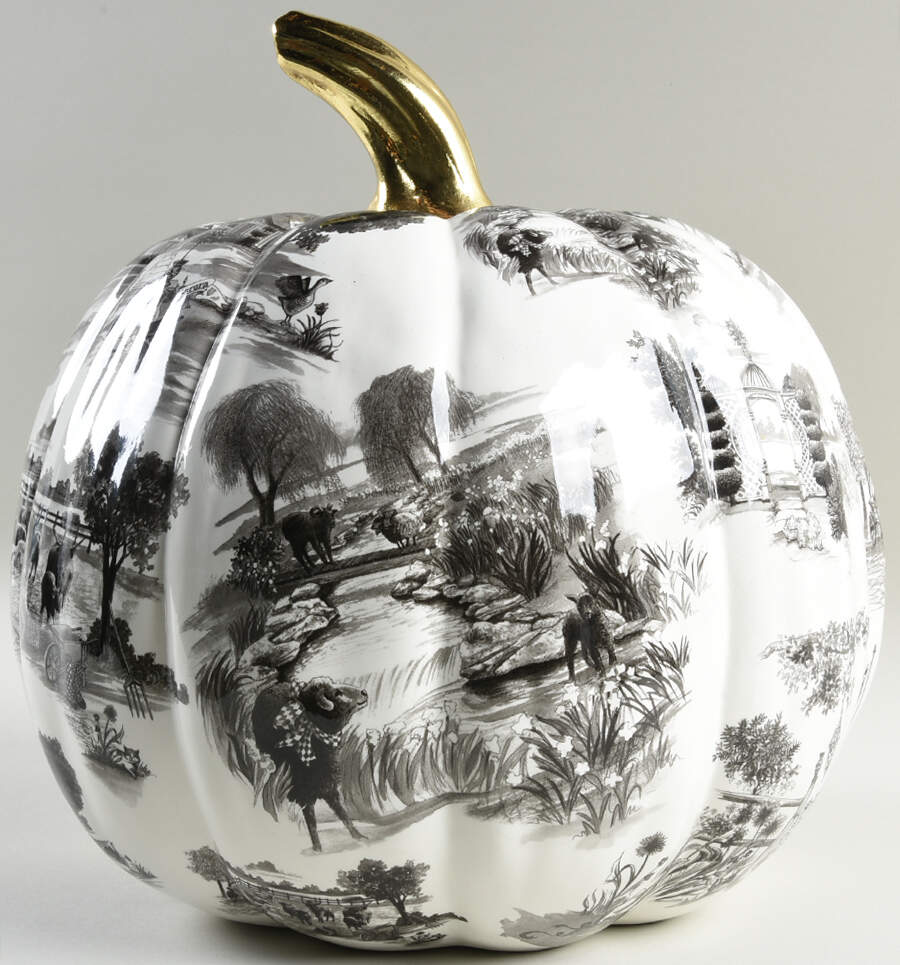 Seasonal Home Decor Large Decorative Pumpkin by MacKenzie-Childs-1