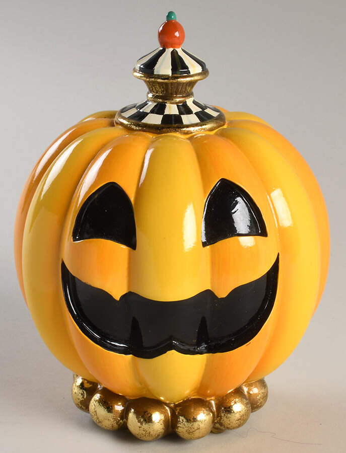Seasonal Home Decor Pumpkin Figurine by MacKenzie-Childs-1