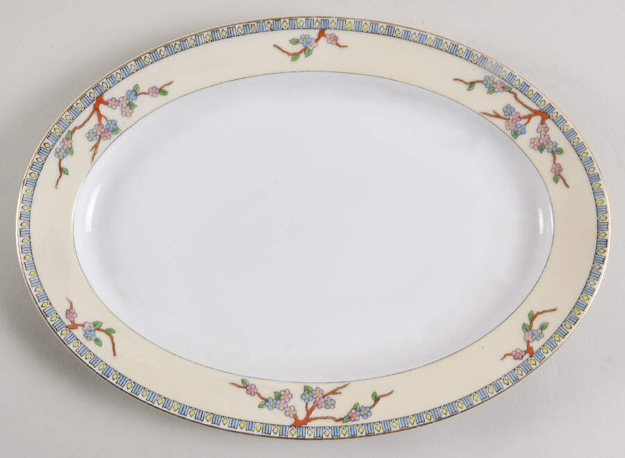 MEI1323 11" Oval Serving Platter by Meito-1
