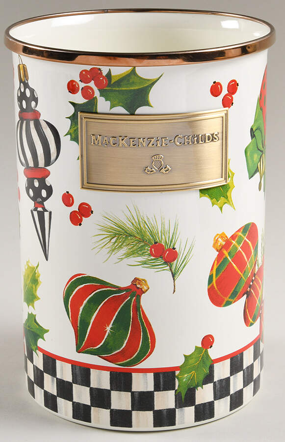Deck the Halls Large Canister No Lid by MacKenzie-Childs-1