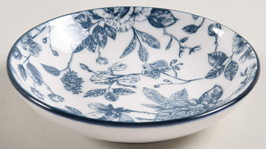 Toile Dinnerware Individual Dip Dish by Medici (Medici Home)-1
