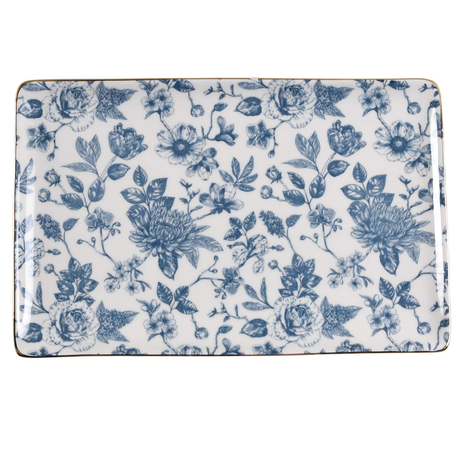 Toile Dinnerware 10" Sandwich Tray by Medici (Medici Home)-1