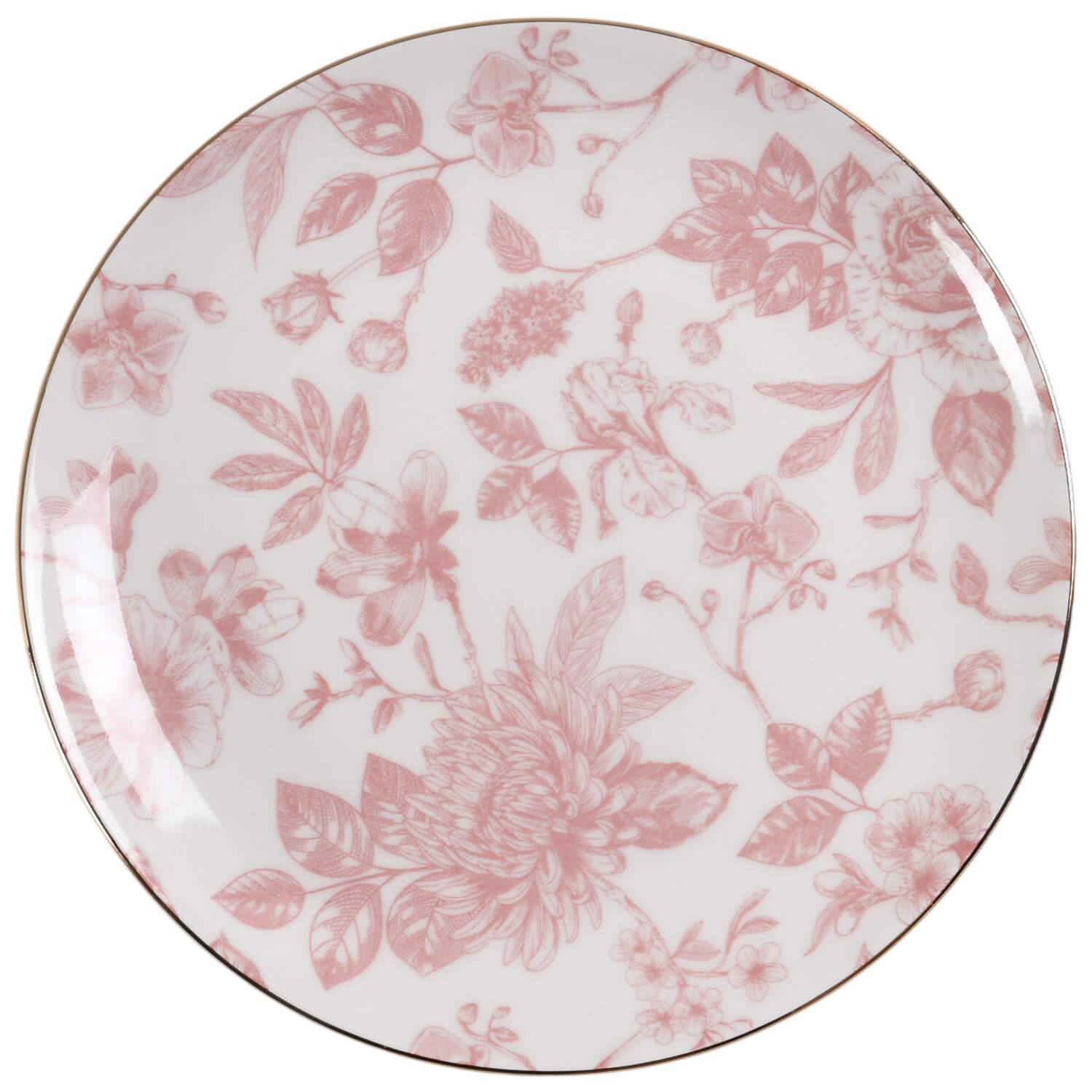Toile Dinnerware Salad Plate by Medici (Medici Home)-1