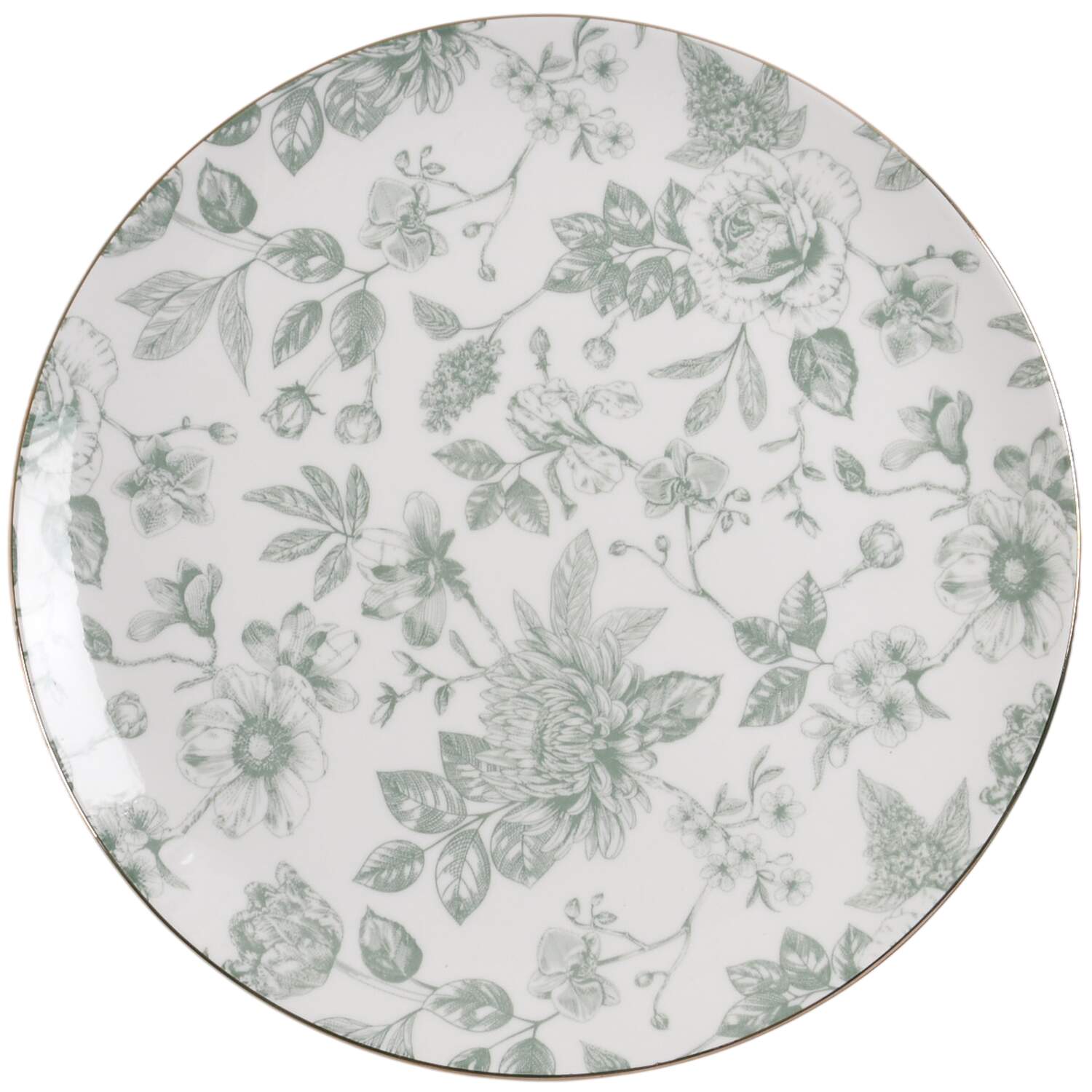 Toile Dinnerware Dinner Plate by Medici (Medici Home)-1