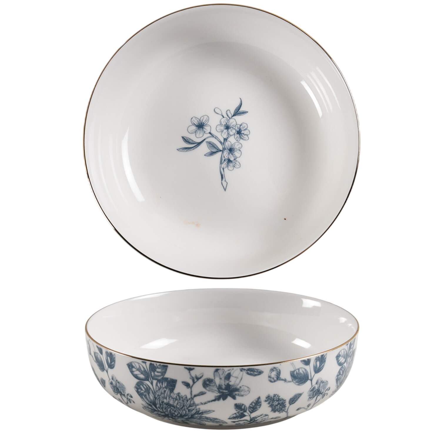 Toile Dinnerware Individual Dinner Bowl by Medici (Medici Home)-1
