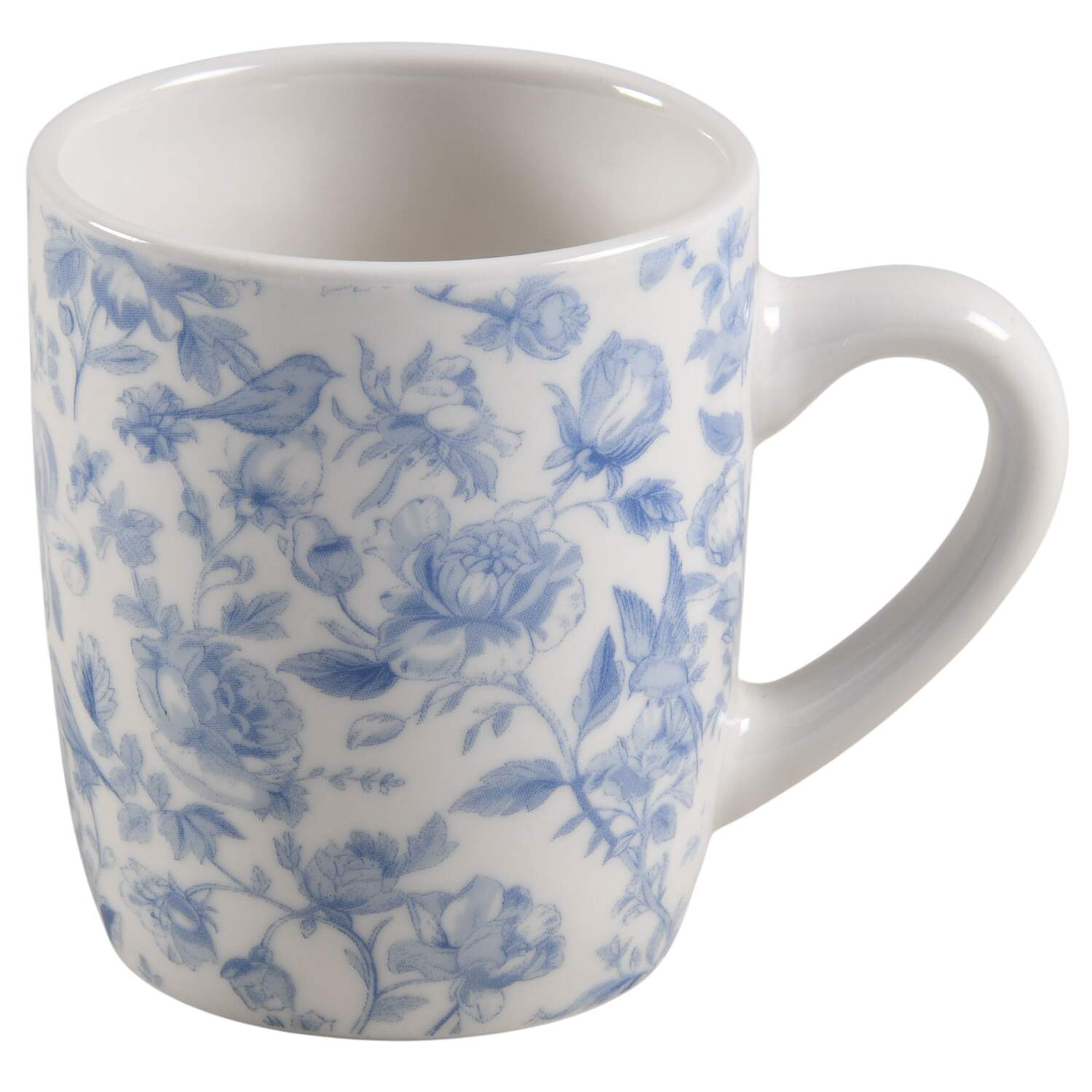 Toile Dinnerware Flat Demitasse Cup by Medici (Medici Home)-1