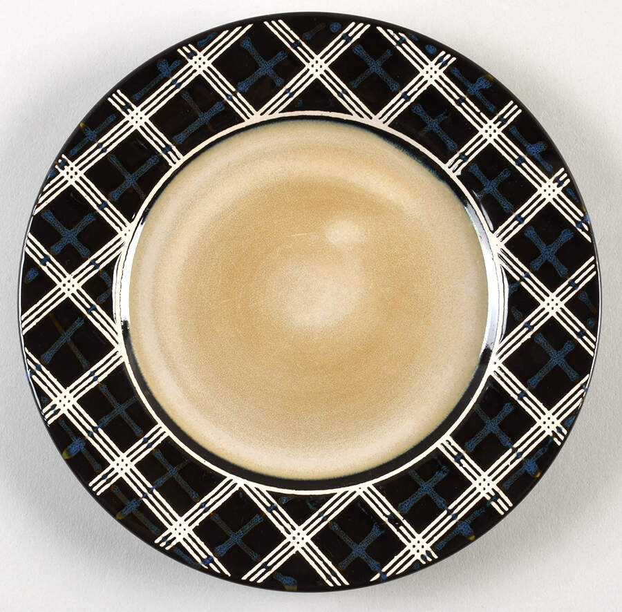 Tartan Blue Salad Plate by Mikasa-1