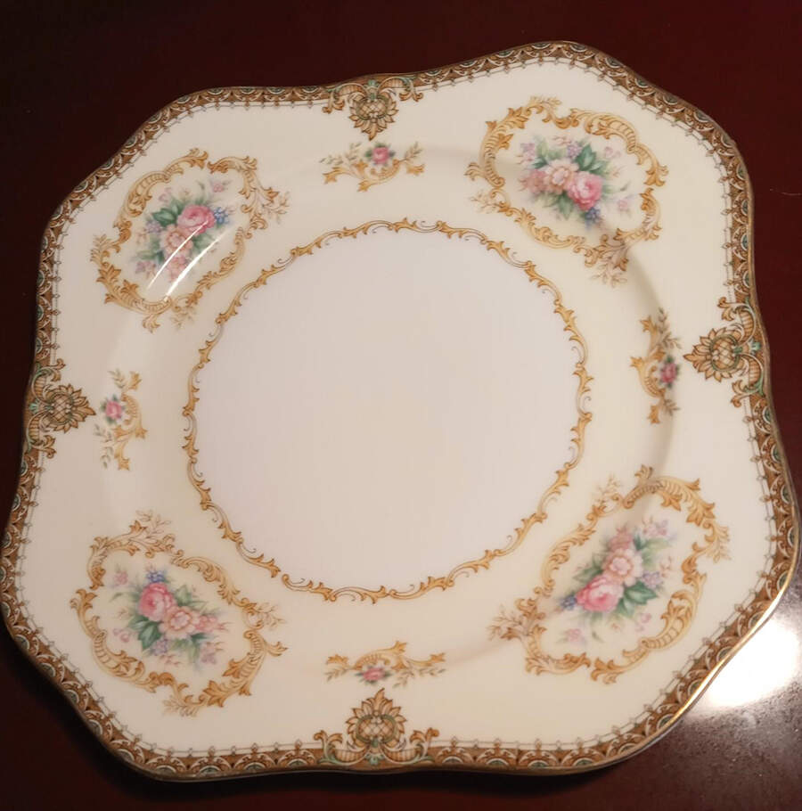 V2113 Square Salad Plate by Meito-1