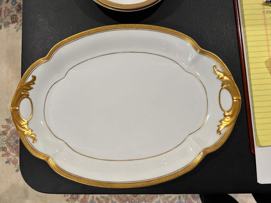 MUE183 14" Oval Serving Platter by Paul Muller-1