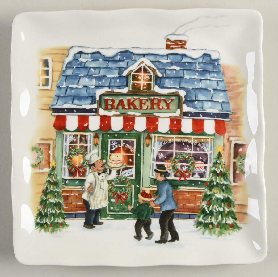 MXE91 Square Salad Plate by Maxcera Corp-1