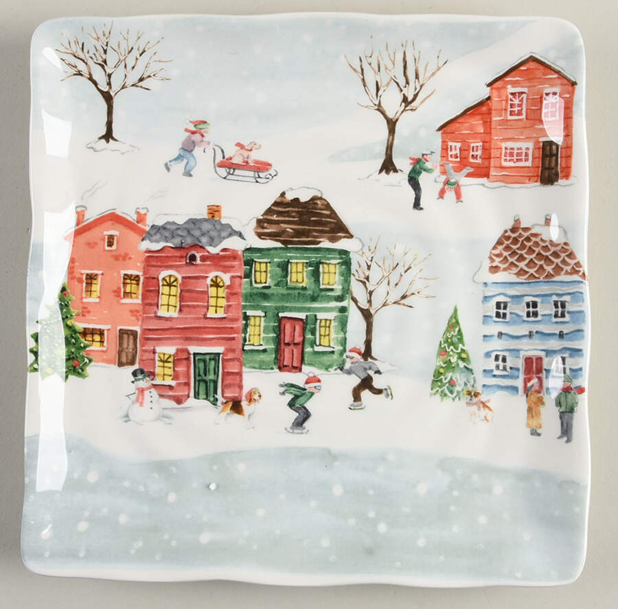 MXE92 Square Salad Plate by Maxcera Corp-1