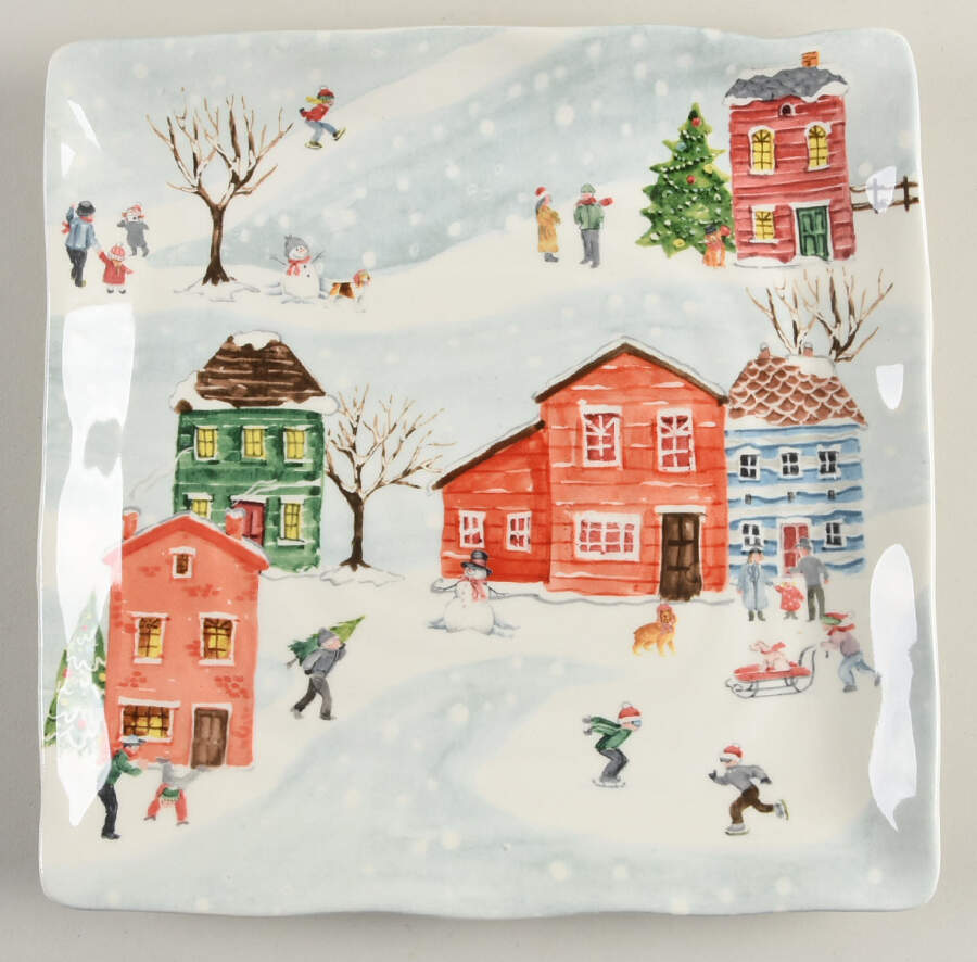MXE92 Square Dinner Plate by Maxcera Corp-1
