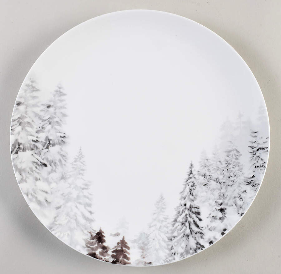 Woodsy Winter Dinner Plate by Mikasa-1