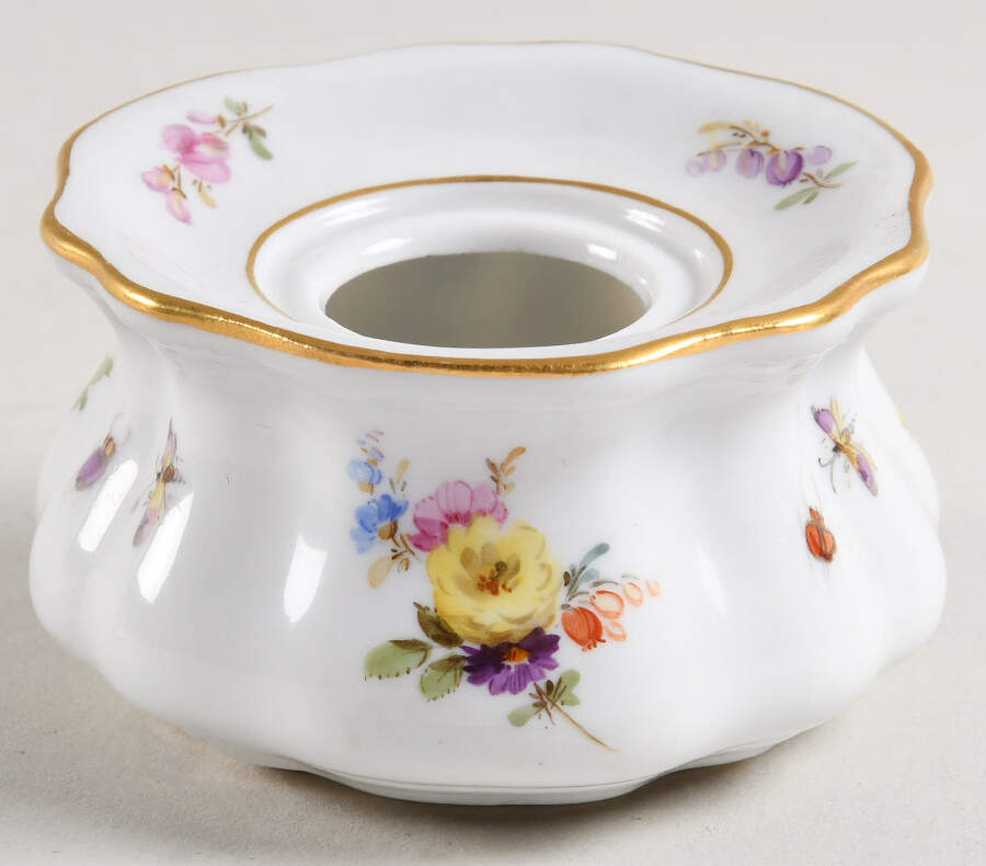 MSS257 Ink Pot-No Lid by Meissen (Germany)-1