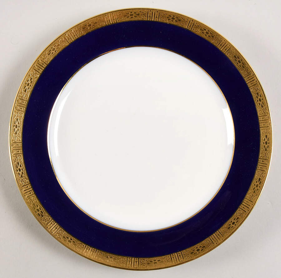 H1745 Cobalt Dinner Plate by Minton-1