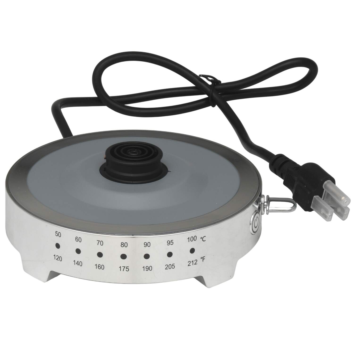 Emerald Check Base for Electric Kettle with Hinged Lid by MacKenzie-Childs-1