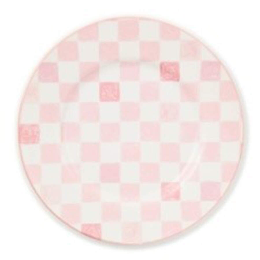 Check Dinner Plate by MacKenzie-Childs-1