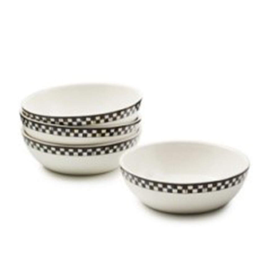 Courtly Check Everyday Coupe Cereal Bowl by MacKenzie-Childs-1