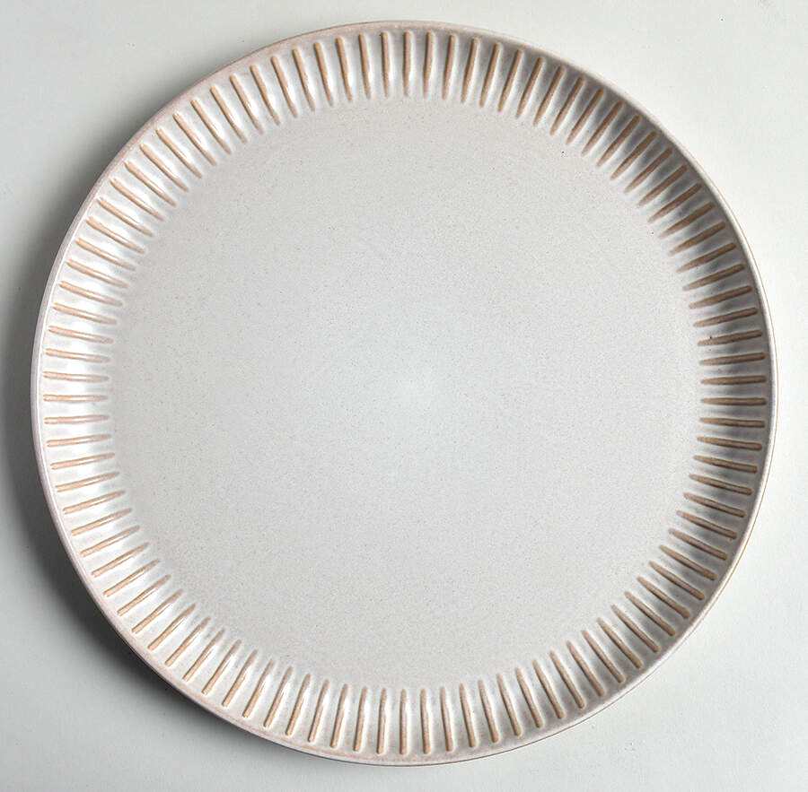 ME71 Taupe Dinner Plate by Melo-1