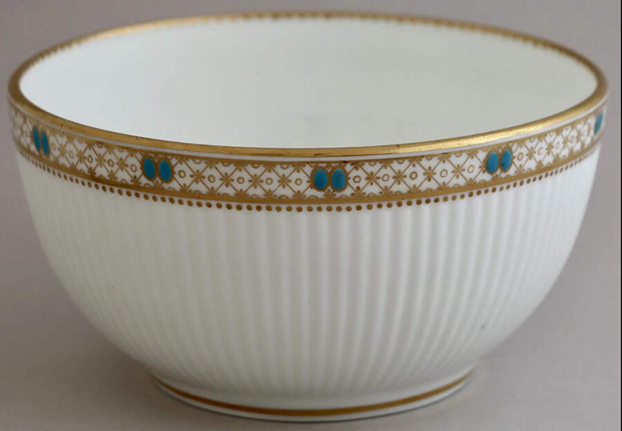 A1964 Cranberry Bowl by Minton-1