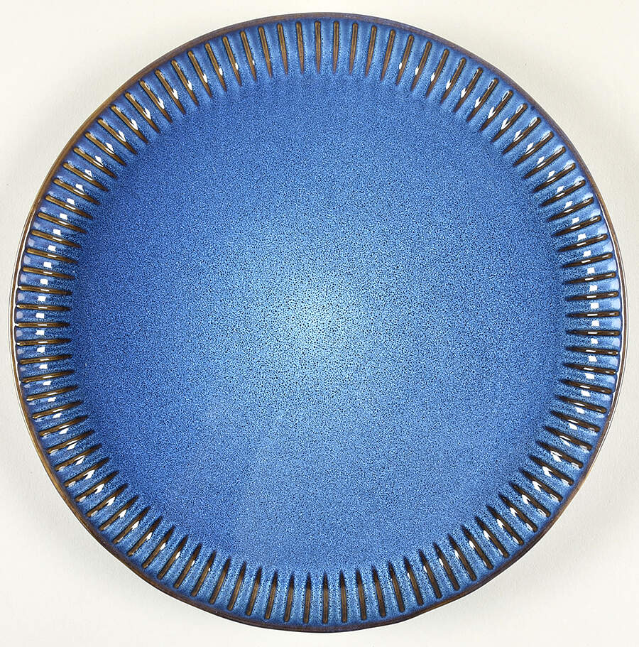 ME71 Blue Dinner Plate by Melo-1