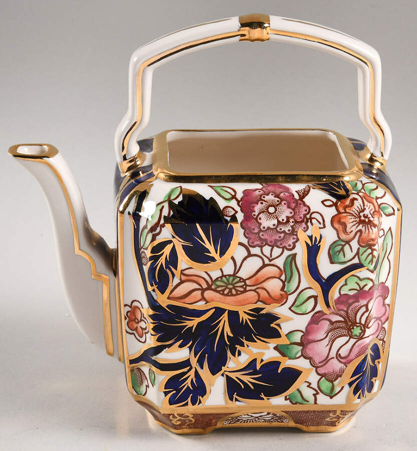 Penang Mini Teapot No Lid by Mason's-1