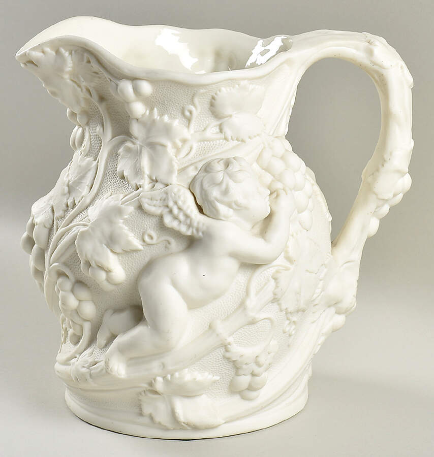 Putti and Vine (Cherub and Grapes) 96 Oz Jug by Minton-1